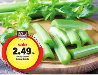Meijer Locally grown celery hearts offer