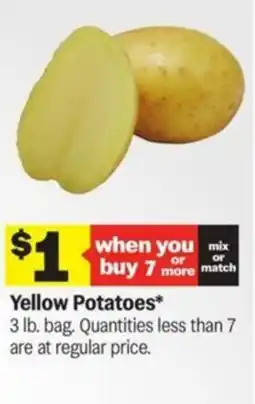 Meijer Yellow potatoes offer