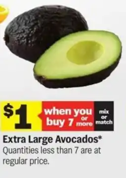 Meijer Extra large avocados offer