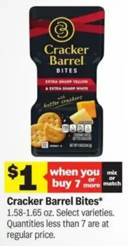 Meijer Cracker barrel bites offer