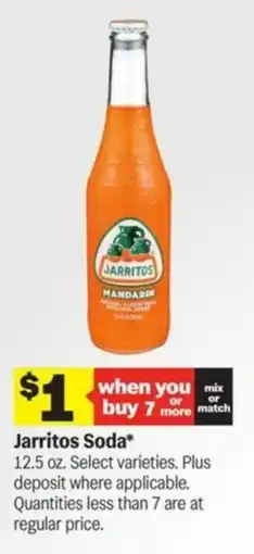 Meijer Jarritos soda offer