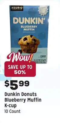 Grocery Outlet Blueberry Muffin K-cup offer