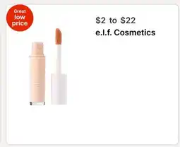 Walgreens e. l. f. Cosmetics offer