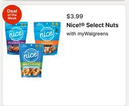 Walgreens Nice! Select Nuts offer