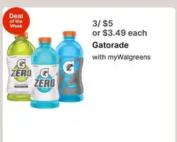 Walgreens Gatorade offer