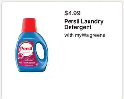 Walgreens Persil Laundry Detergent offer