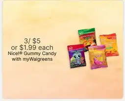 Walgreens Nice! Gummy Candy offer