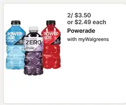 Walgreens Powerade offer