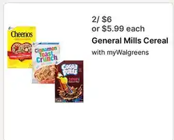 Walgreens General Mills Cereal offer