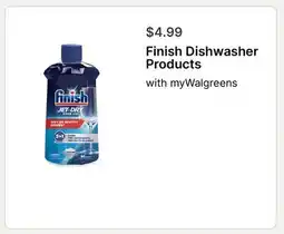 Walgreens Finish Dishwasher Products offer