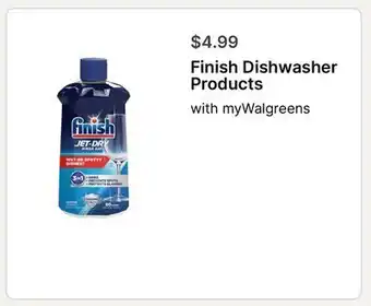 Walgreens Finish Dishwasher Products offer