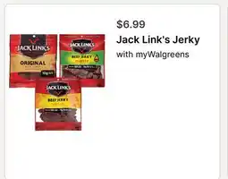 Walgreens Jack Link's Jerky offer