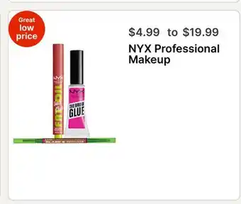 Walgreens NYX Professional Makeup offer