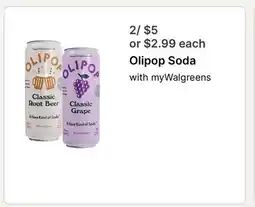Walgreens Olipop Soda offer