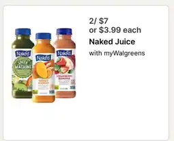 Walgreens Naked Juice offer