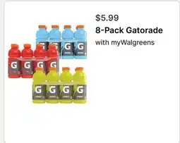 Walgreens 8-Pack Gatorade offer