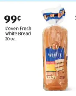 Aldi L'oven Fresh White Bread offer