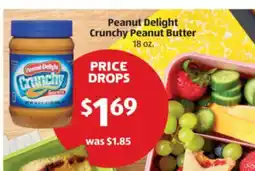Aldi Peanut Delight Crunchy Peanut Butter offer