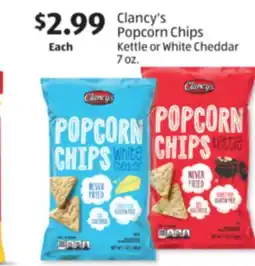 Aldi Clancy's Popcorn Chips offer