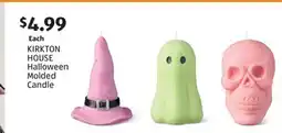 Aldi KIRKTON HOUSE Halloween Molded Candle offer