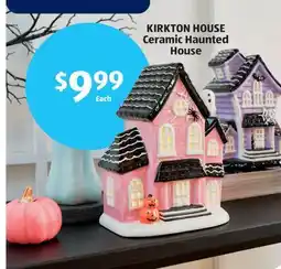 Aldi KIRKTON HOUSE Ceramic Haunted House offer