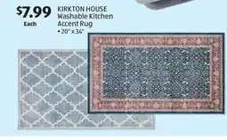 Aldi KIRKTON HOUSE Washable Kitchen Accent Rug offer