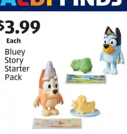Aldi Bluey Story Starter Pack offer