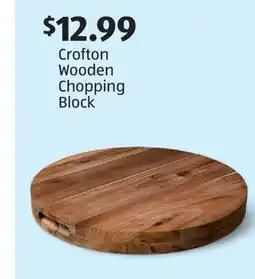 Aldi Crofton Wooden Chopping Block offer