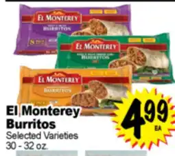 Superior Grocers El Monterey Burritos offer