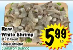 Superior Grocers Raw White Shrimp offer