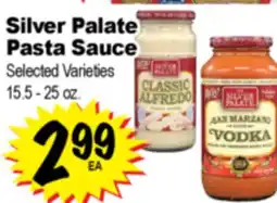 Superior Grocers Silver Palate Pasta Sauce offer