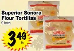Superior Grocers Superior Sonora Flour Tortillas offer