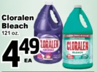 Superior Grocers Cloralen Bleach offer