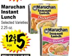 Superior Grocers Maruchan Instant Lunch offer