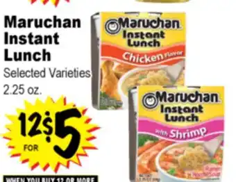 Superior Grocers Maruchan Instant Lunch offer