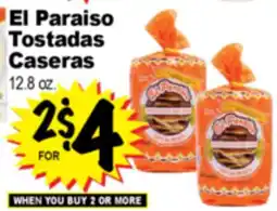Superior Grocers El Paraiso Tostadas offer