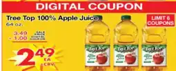 Superior Grocers Tree Top 100% Apple Juice offer