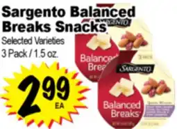 Superior Grocers Sargento Balanced Breaks Snacks offer