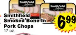 Superior Grocers Smithfield Smoked Bone-In Pork Chops offer