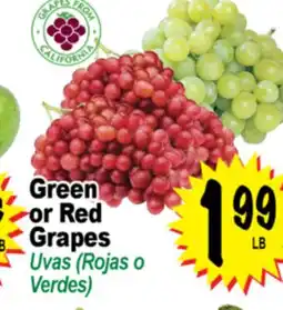 Superior Grocers Green or Red or Red Grapes offer
