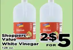 Superior Grocers Shoppers Value White Vinegar offer