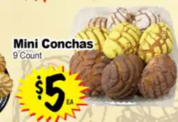 Superior Grocers Mini Conchas offer