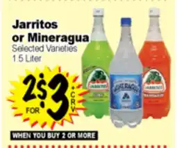 Superior Grocers Jarritos or Mineragua offer