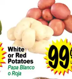 Superior Grocers White or Red Potatoes offer