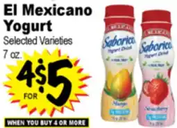Superior Grocers El Mexicano Yogurt offer