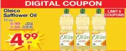 Superior Grocers Oleico Safflower Oil offer