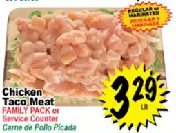 Superior Grocers Chicken Taco Meat offer