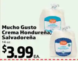Superior Grocers Mucho Gusto Crema Hondureña, Salvadoreña offer