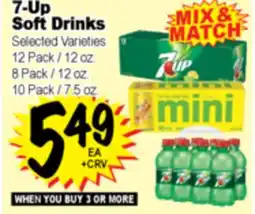 Superior Grocers 7-Up Soft Drinks offer