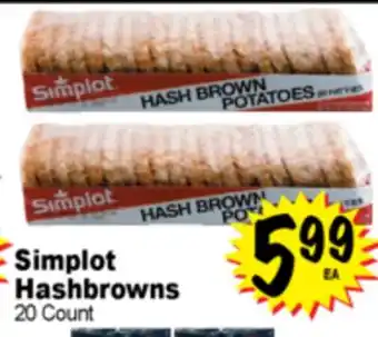 Superior Grocers Simplot Hashbrowns offer